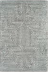 Quartz Handmade Rug, by Surya, 7'6" length x 5' width thumbnail