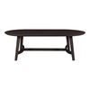 Trie Coffee Table Dark Brown, by Moe's Home, 54" width x 17" height x 28" depth thumbnail 5