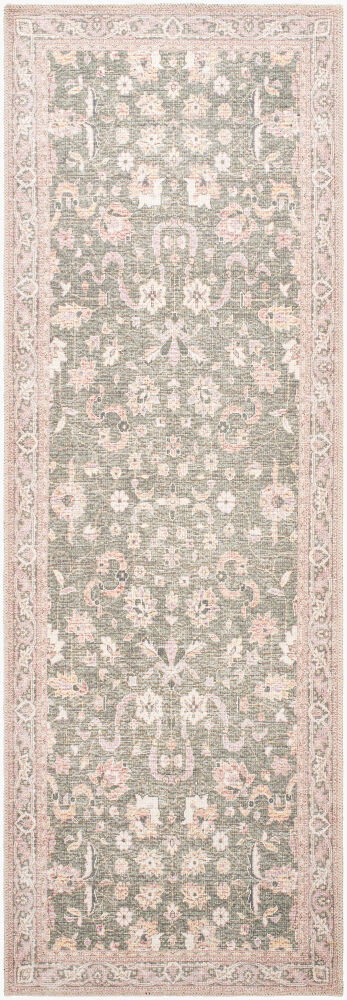 Amelie Machine Woven Rug, by Surya, 7'10.49" length x 2'7.5" width