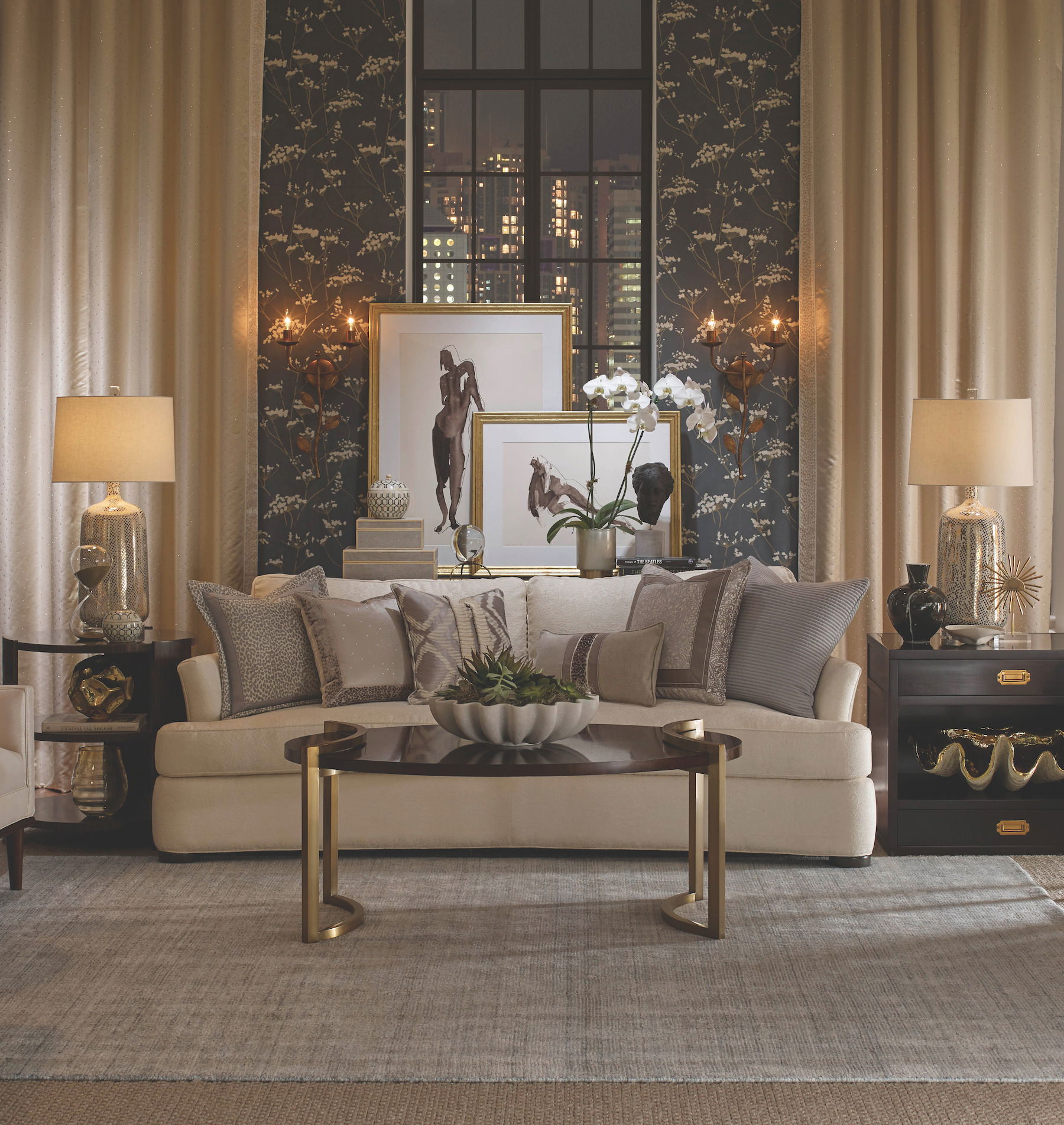 Enchanted Blue Wallpaper, by York Wall, 27' length x 2'3" width x 0.02" depth View 2