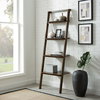 Currant Leaning Bookshelf, Black Walnut, Shelving & Bookcase by Greenington, 15" length x 24" width x 69.75" height thumbnail 5