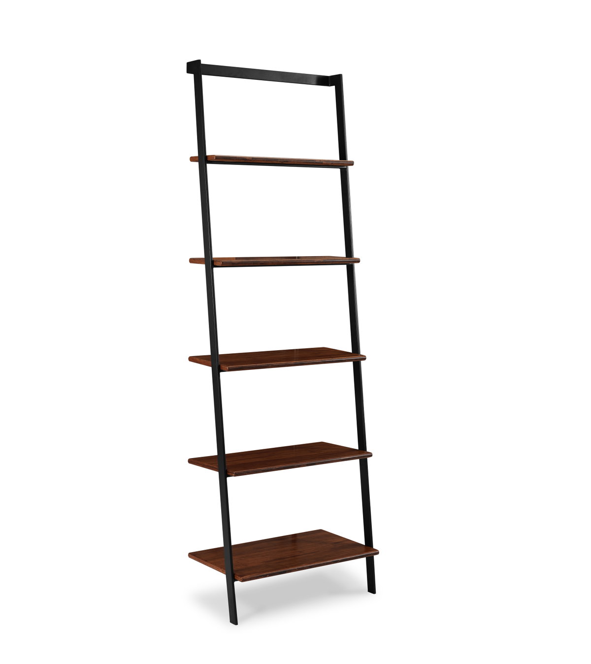 Studio Line Leaning Shelf, Exotic, Shelving & Bookcase by Greenington, 14.5" length x 25.25" width x 76" height View 1