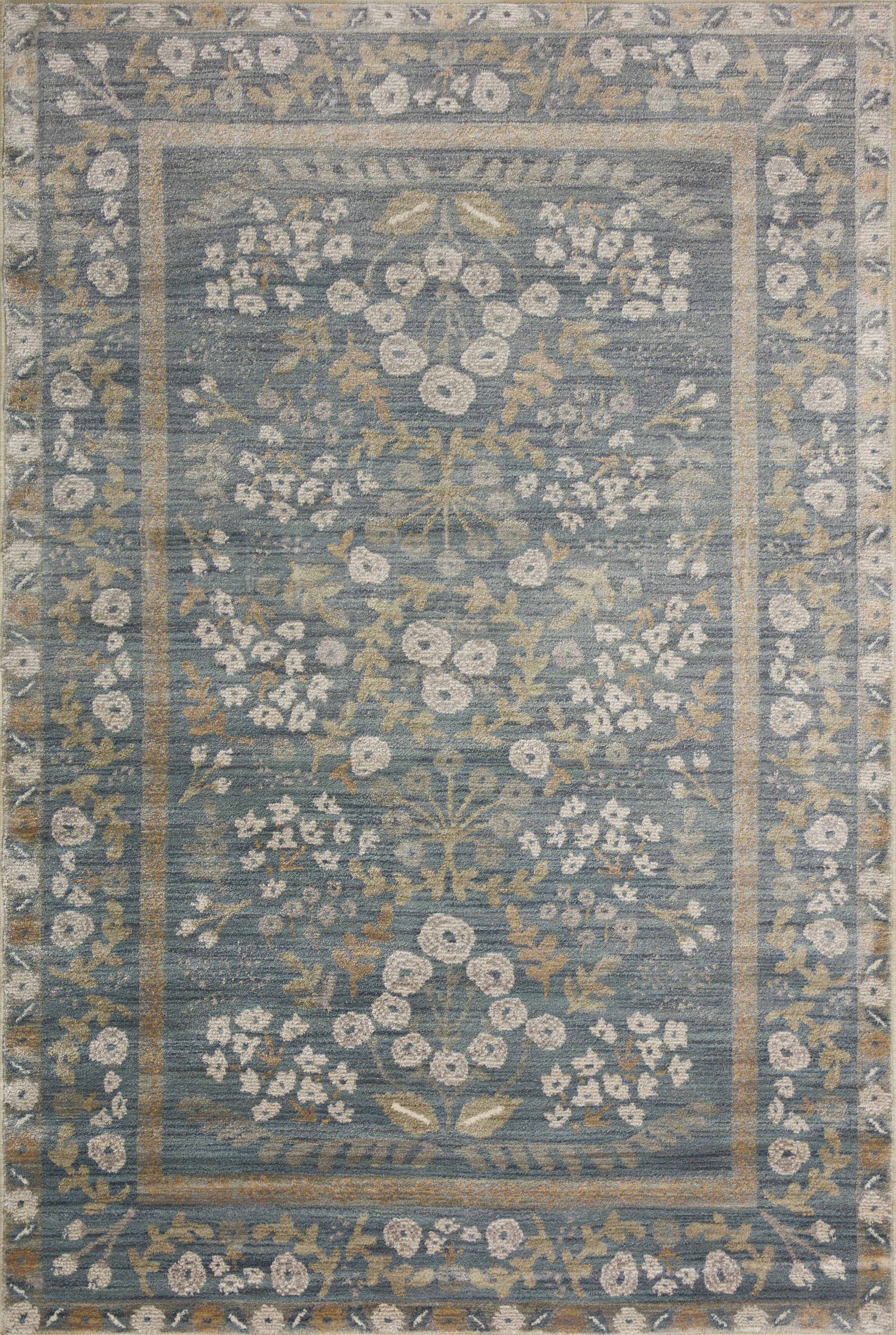 Rifle Paper Co. x Loloi Fiore Rug, 2'7" length x 8' width
