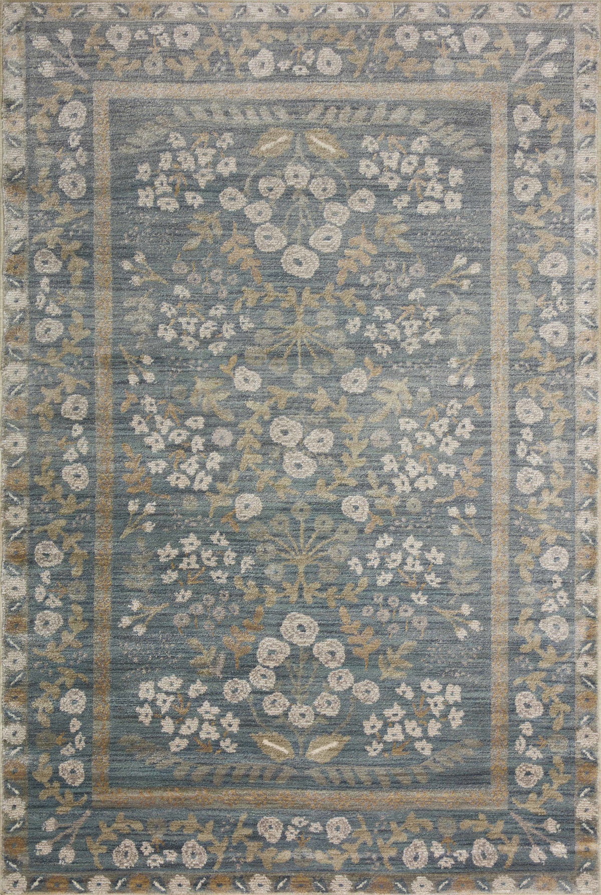 Rifle Paper Co. x Loloi Fiore Rug, 2'7" length x 8' width