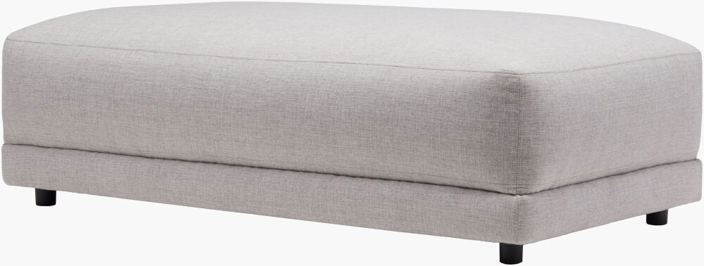 Parley Ottoman, by Surya, 57" width x 18" height