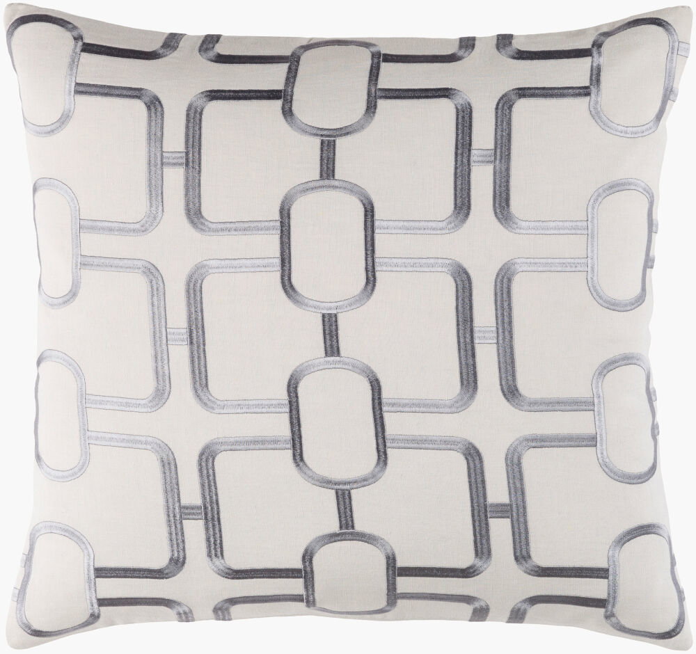 Lockhart Accent Pillow Poly, Decorative Pillow by Surya, 18" length x 18" width