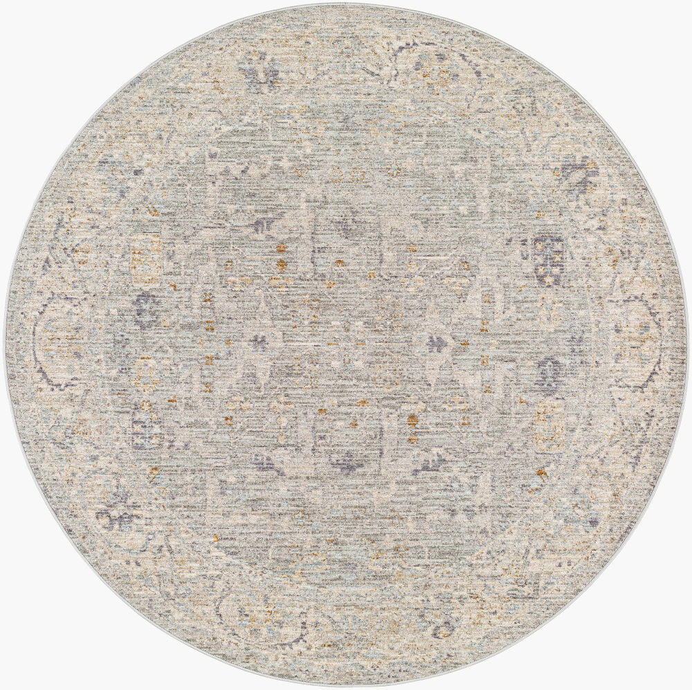 Avant Garde Machine Woven Rug, by Surya, 5'2.99" length x 5'2.99" width