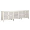 Lugano Sideboard White Wash, Sideboards & Buffet by Dovetail, 109" width x 34" height x 18" depth thumbnail 1