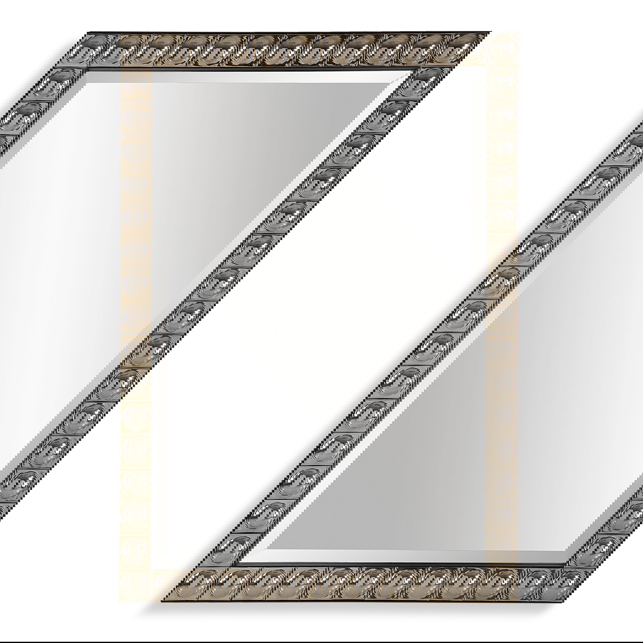 Silvio Tiled Vanity Mirror large image 