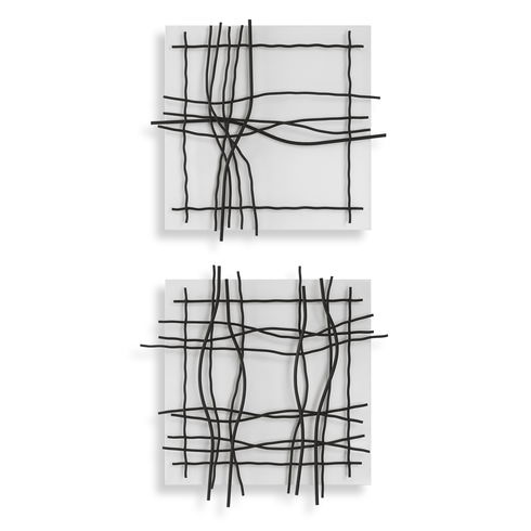 Genesis Metal Wall Decor, S/2