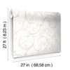 Disney Princess Perfect Scroll Gold Glitter Wallpaper thumbnail 2