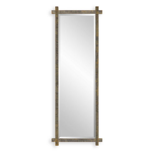Abanu Ribbed Gold Dressing Mirror