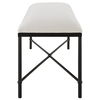 Avenham Black Framed Bench thumbnail 6