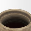 Tulsi Small Matte Earth Brown Ceramic Floor Vase thumbnail 5