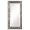 Maeona Metallic Silver Mirror, by Uttermost, 30" width x 60" height x 0.94" depth thumbnail 1