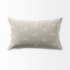 Lacey 13 x 21 Beige/White Decorative Pillow Cover, by Mercana, 13" length x 21" width x 0.2" height thumbnail 8