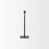 Porter  Small Black Iron Candle Holder, Candles & Candle Holder by Mercana, 4.5" length x 4.5" width x 12" height thumbnail 5