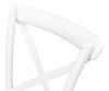 Tuileries Side Chair  White, by Sarreid, 1'10" length x 1'8" width x 2'11" height thumbnail 8