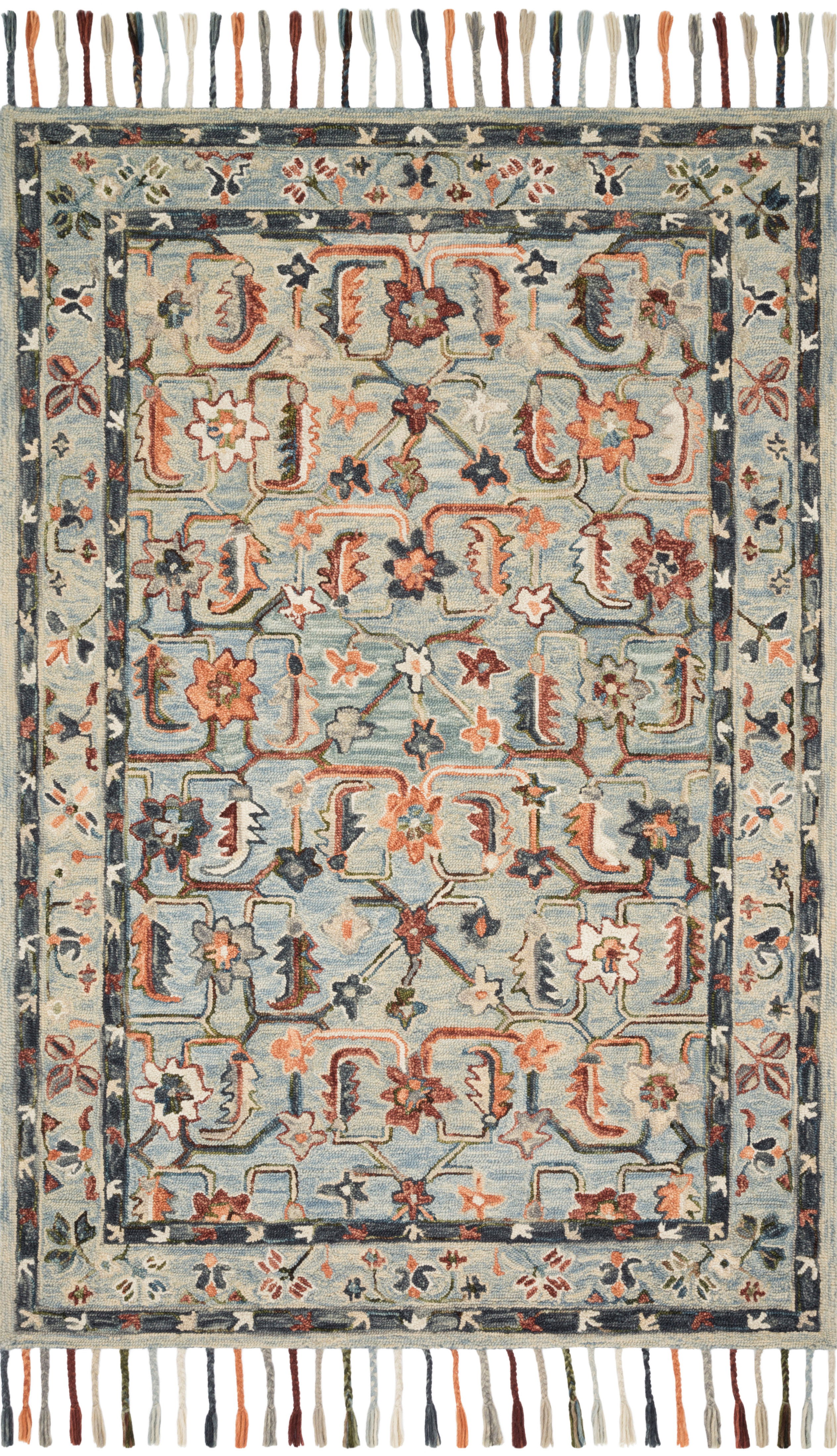 Loloi II Elka Rug, 1'6" length x 1'6" width View 1