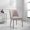 Brie Armless Chair Champagne Set Of 2, Furniture by Uttermost, 21" width x 36.5" height x 27" depth thumbnail 3
