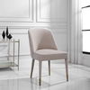Brie Armless Chair Champagne Set Of 2 thumbnail 2