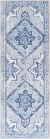 Iris Machine Woven Rug, by Surya, 3'9.28" length x 2'2.38" width thumbnail