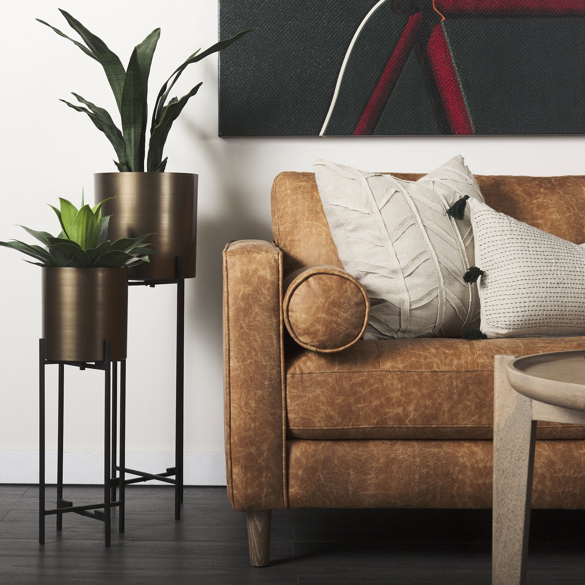 Sowerberry (Small) 9L x 9W x 24H Plant Stand large image 