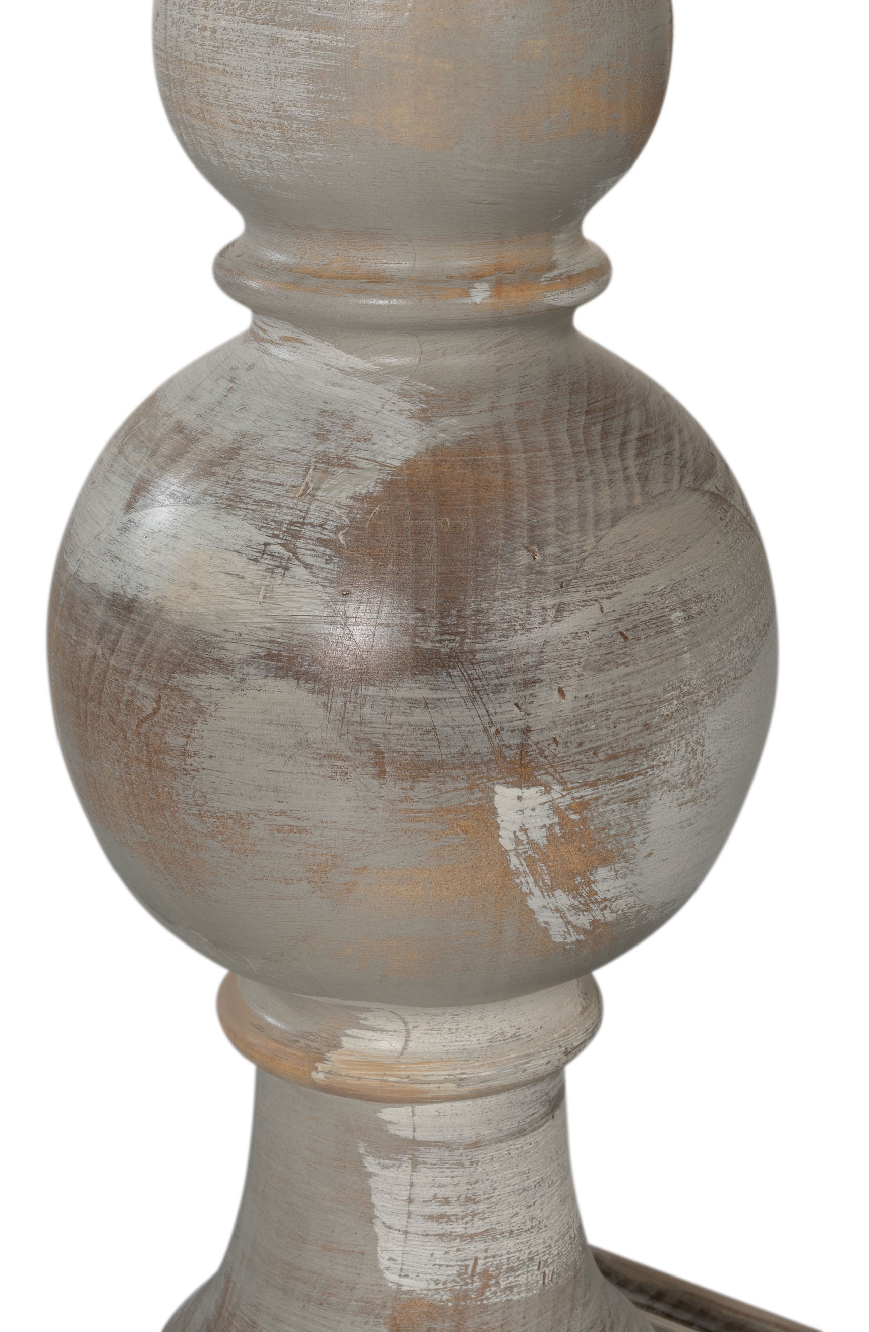 Stacy Double Pedestal Console, Console Table by Sarreid, 61" length x 15" width x 30" height View 7