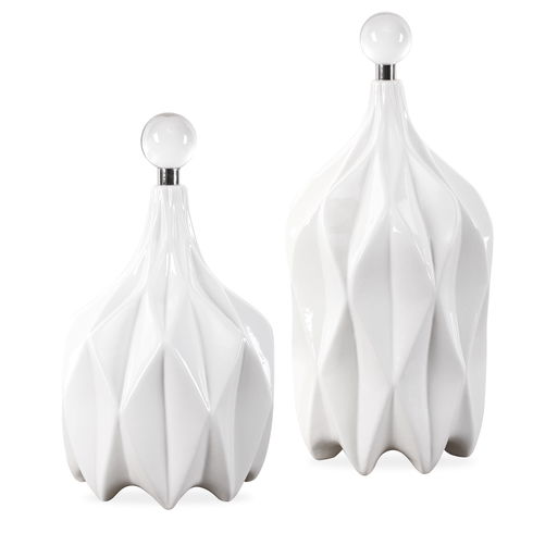 Klara White Bottles, S/2