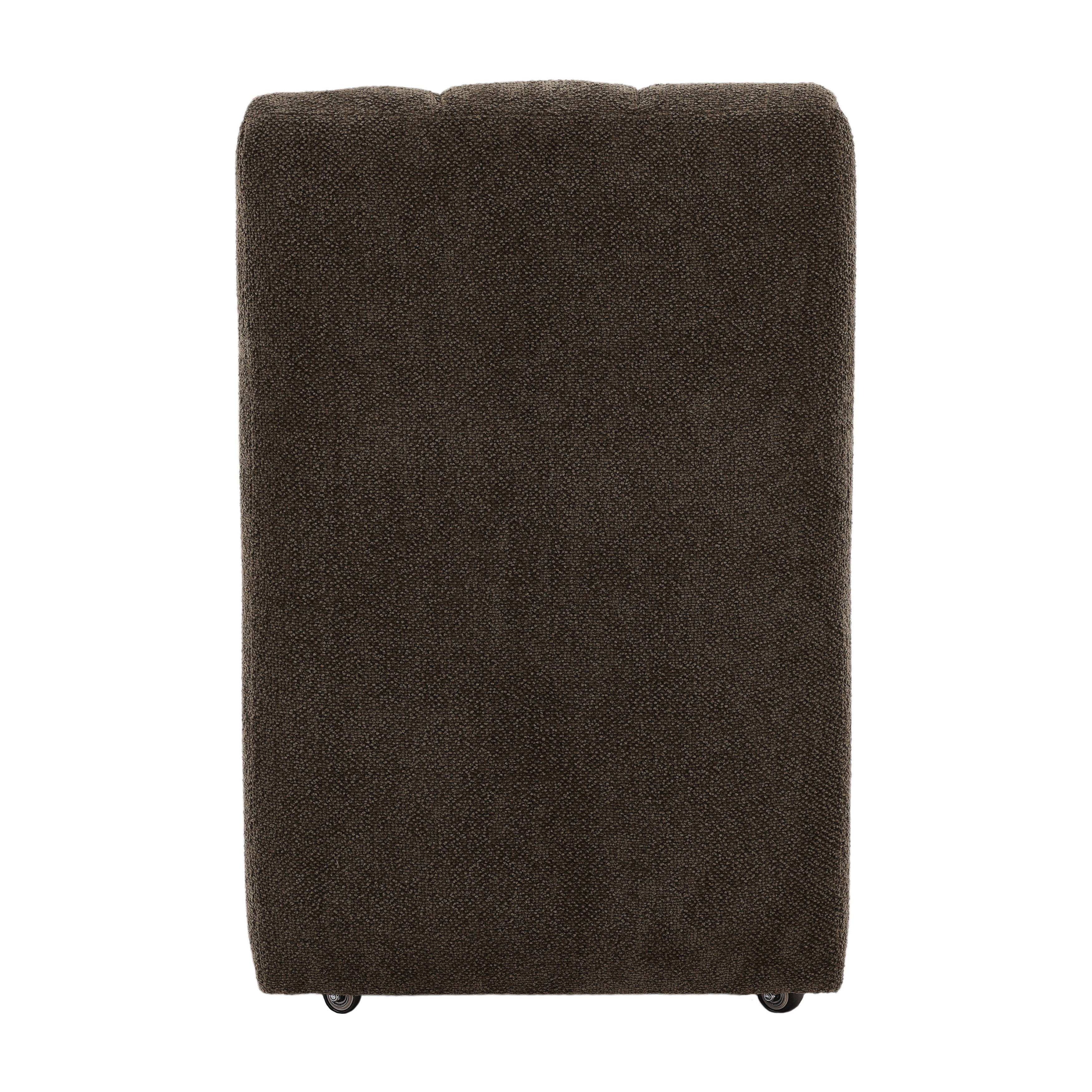 Marvin Dining Chair Olive, by Dovetail, 18.5" width x 33.75" height x 24" depth View 4