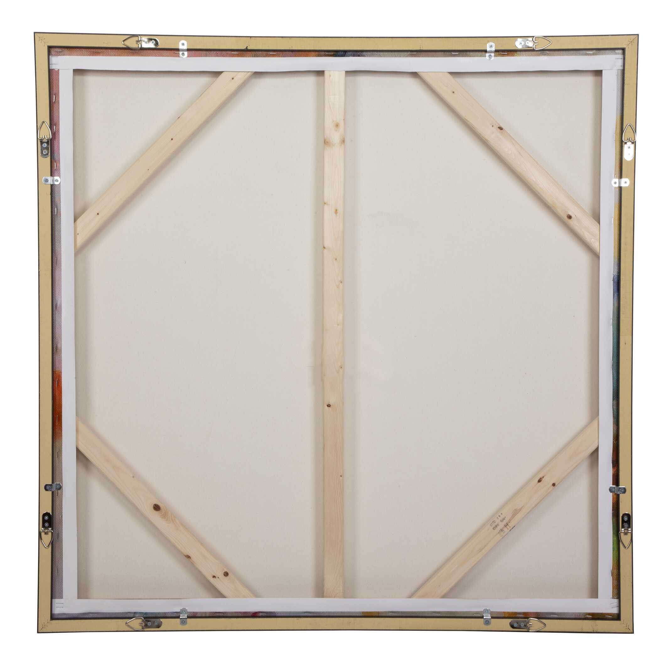 A Colorful Mindset Framed Abstract Art, Painting by Uttermost, 44" width x 44" height x 2" depth View 7