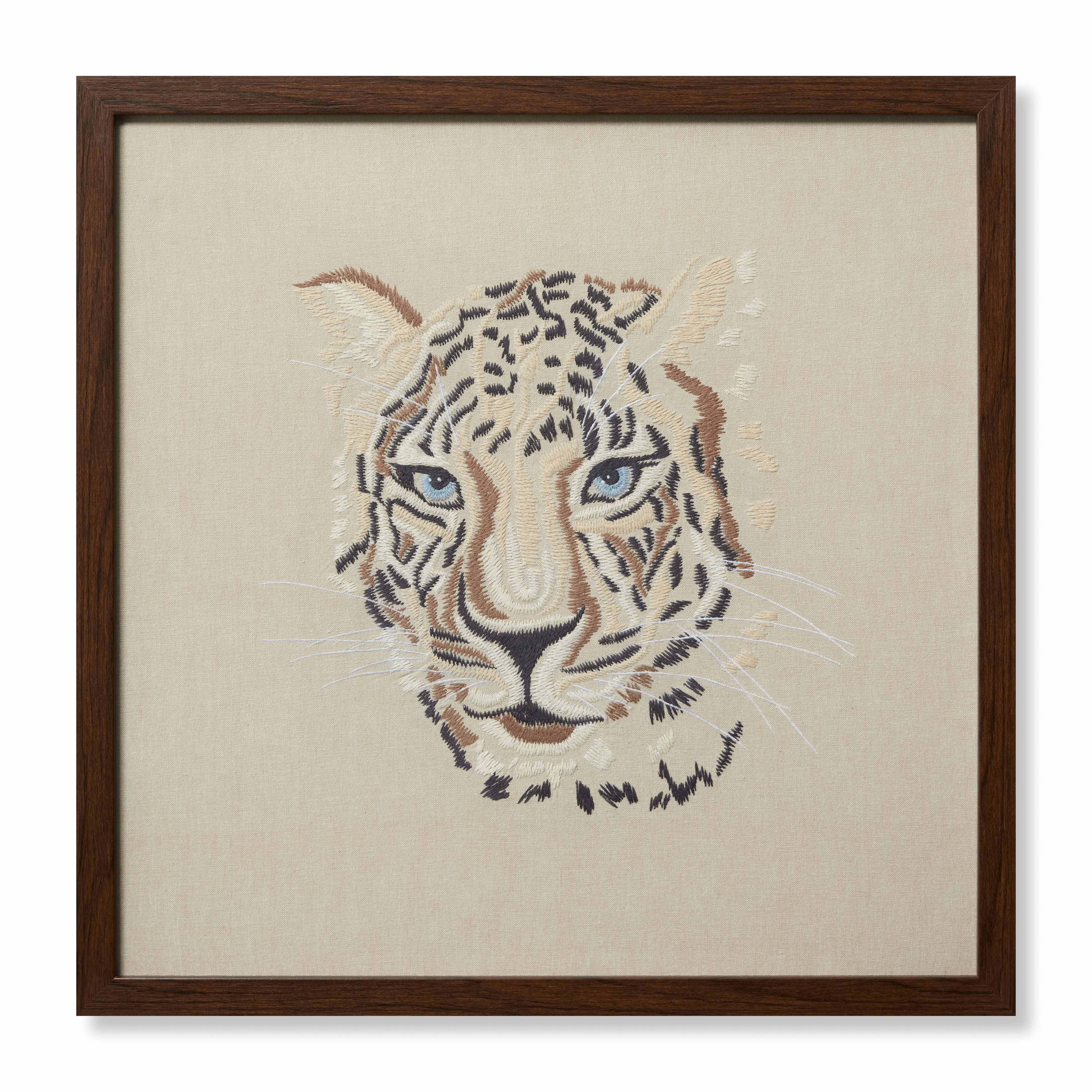 Loloi Tiger Wall Art, Wall Hanging, 24" length x 24" width