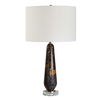 Dames Dark Marble Table Lamp, by Uttermost, 15" width x 26.75" height x 15" depth thumbnail 4
