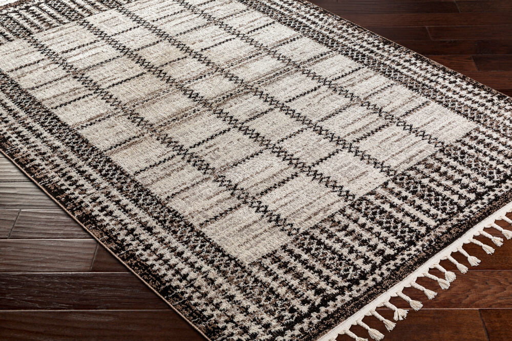Blackburn Machine Woven Rug, by Surya, 7'3" length x 2'7" width