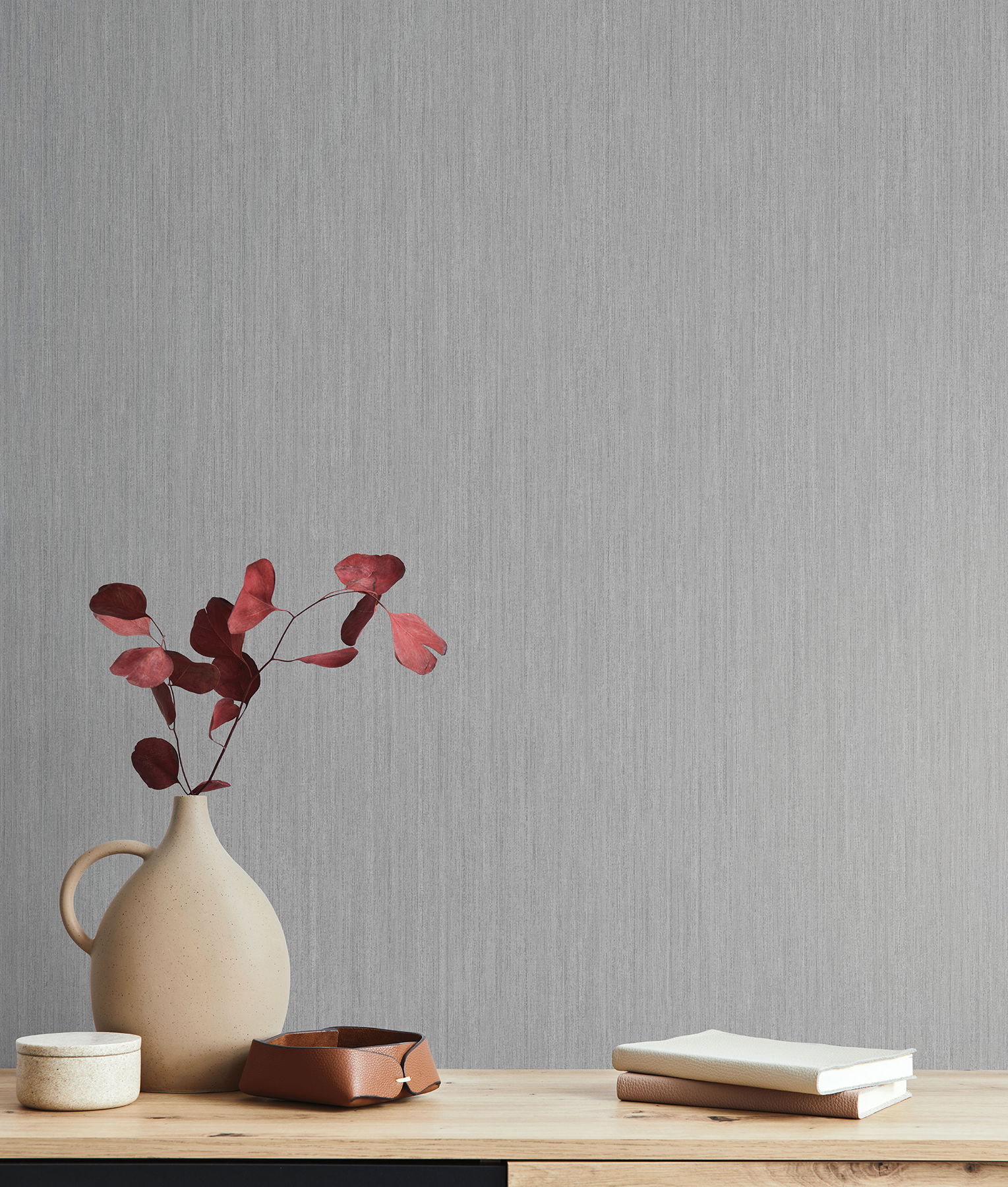 Smooth as Silk Grey & Blue Wallpaper large image 