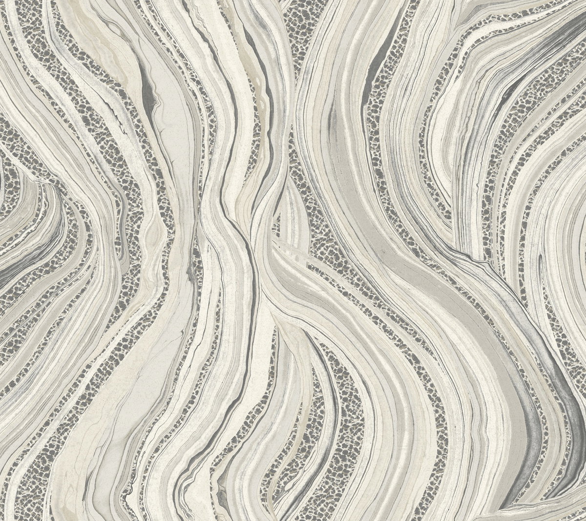 Streaming Cheetah Grey Wallpaper, by York Wall, 27' length x 2'3" width x 0.02" depth