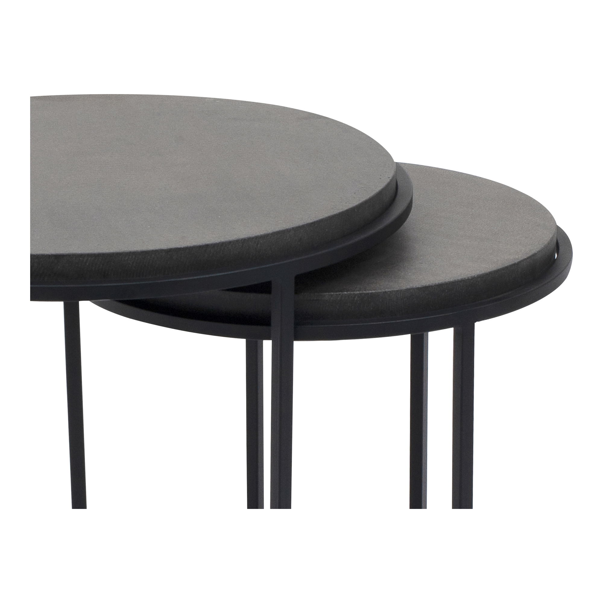 Roost Nesting Tables Black Set Of 2 large image 