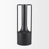 Tovi Tall Matte Black Narrow Metal Vase thumbnail 5