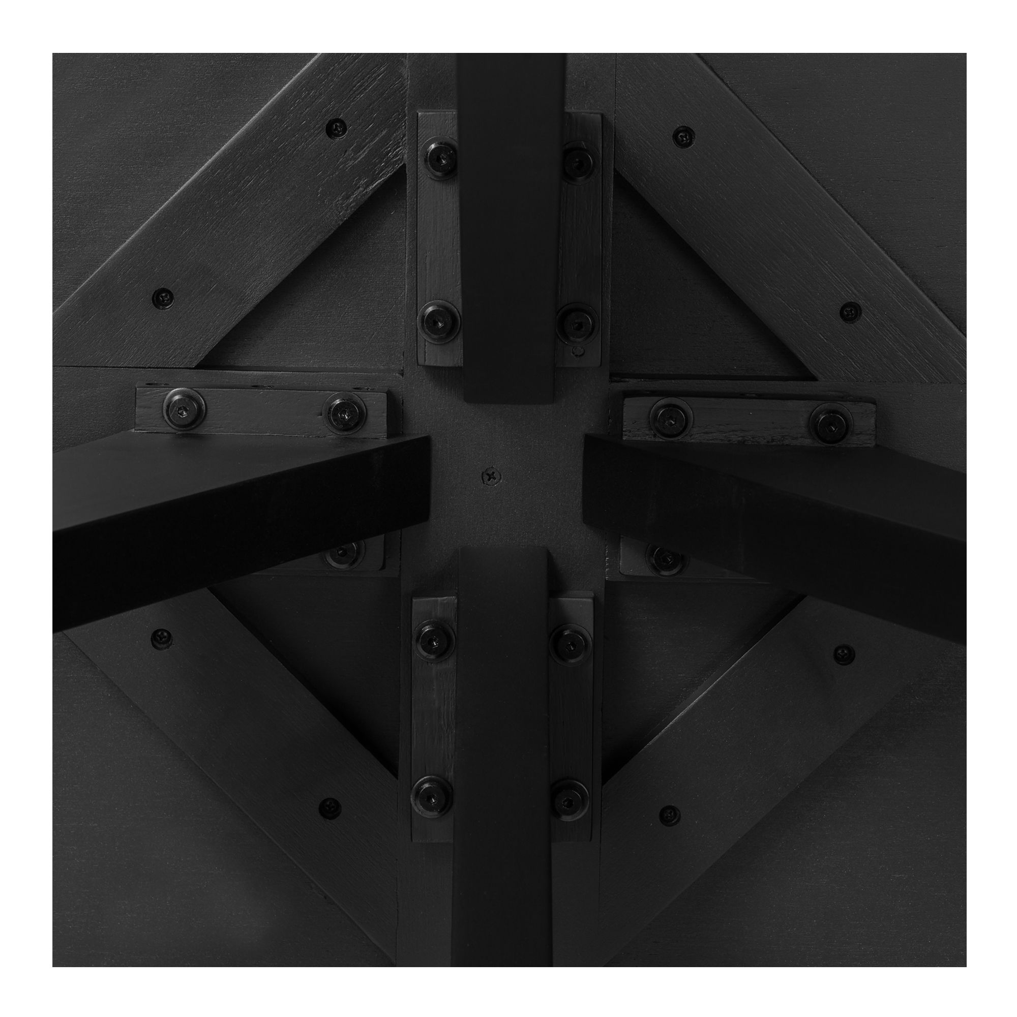 Parq Round Dining Table Black large image 