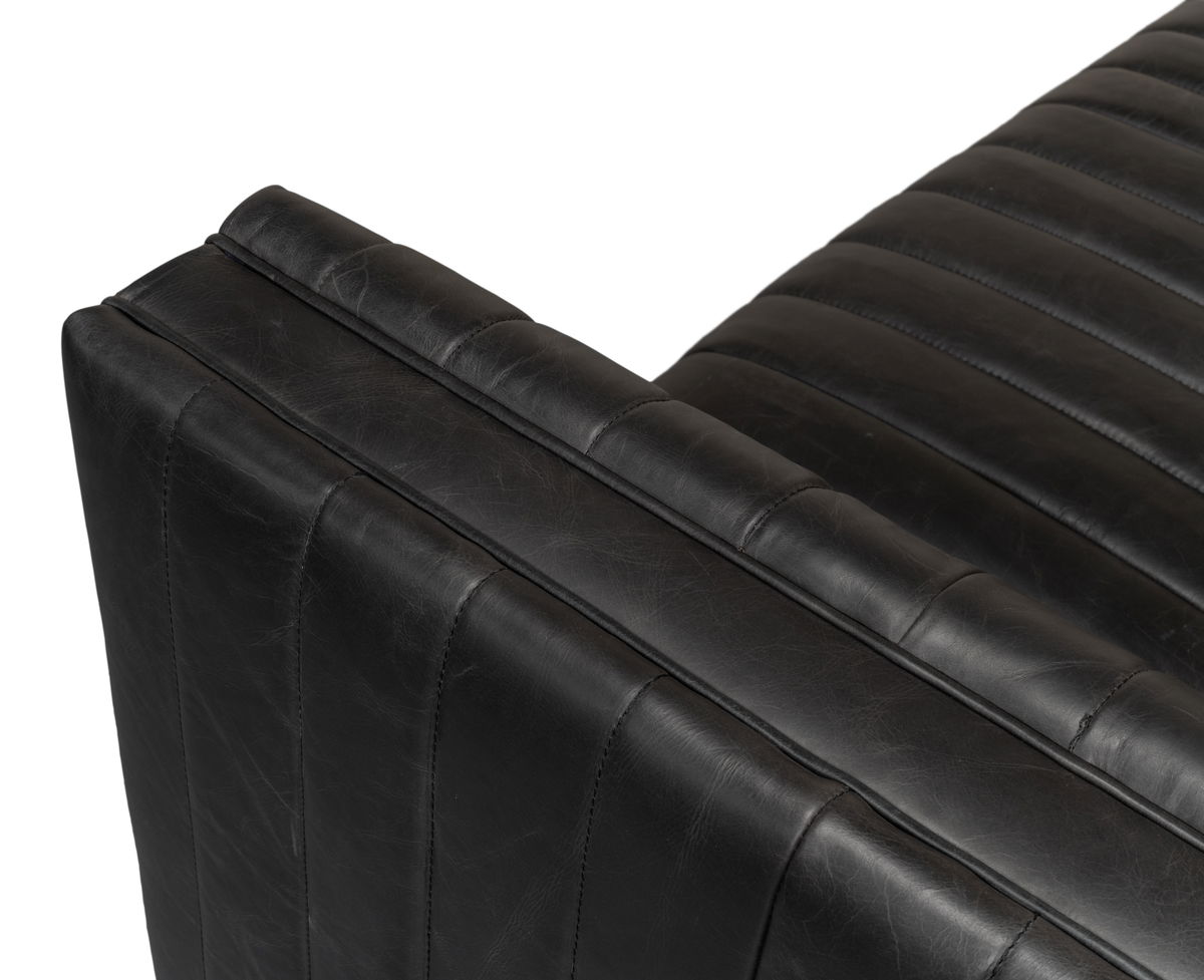 Everett Sofa, by Sarreid, 3' length x 8' width x 2'5" height View 5