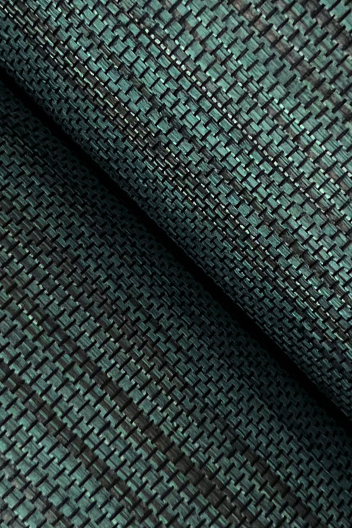 Horizon Paperweave Green Wallpaper large image 