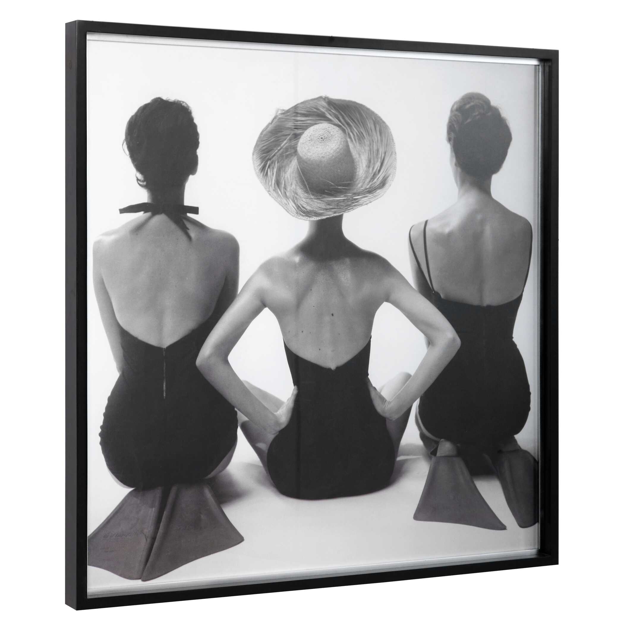 Ladies' Swimwear 1959 Fashion Print, Painting by Uttermost, 50.75" width x 50.75" height x 3" depth View 5
