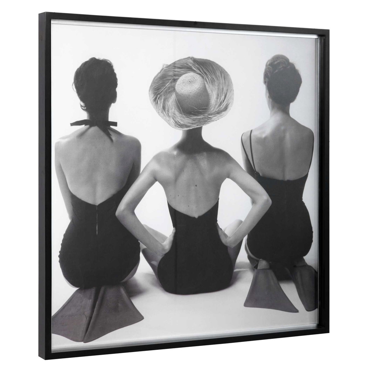 Ladies' Swimwear 1959 Fashion Print, by Uttermost, 4'2.75" width x 4'2.75" height x 3" depth View 5