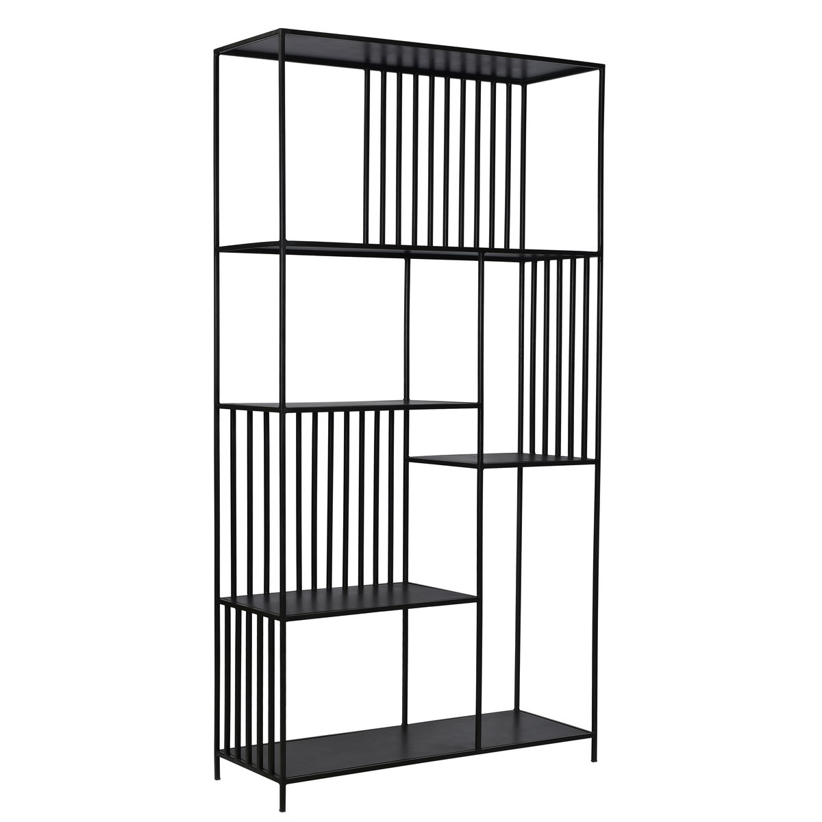 Ramar Bookcase, Shelving & Bookcase by Dovetail, 39" width x 73" height x 14" depth View 1
