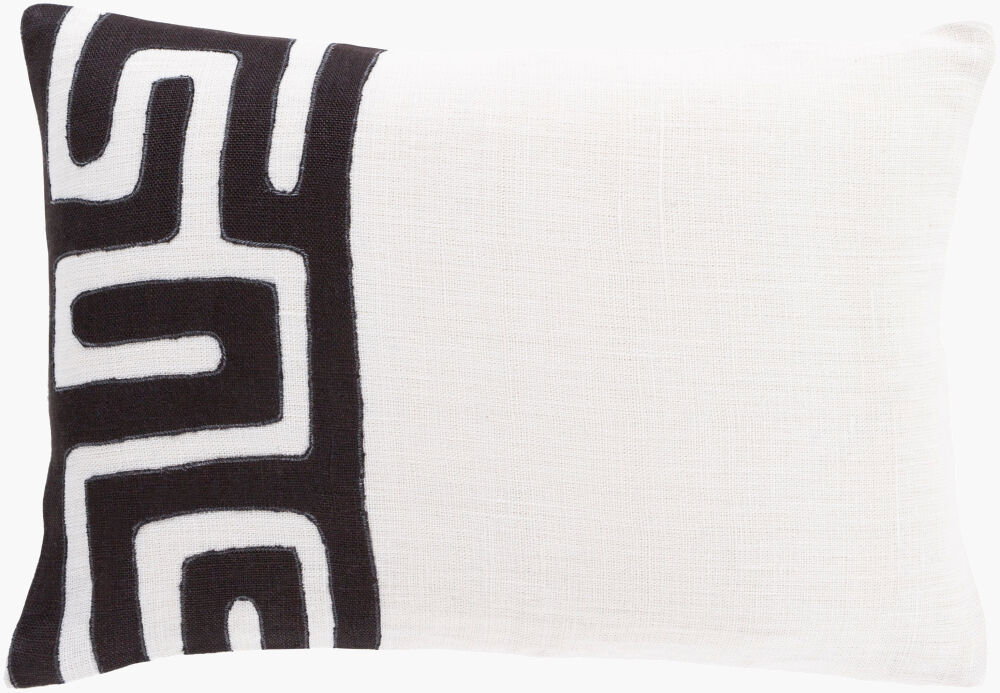 Nairobi Lumbar Pillow, Decorative Pillow by Surya, 13" length x 19" width
