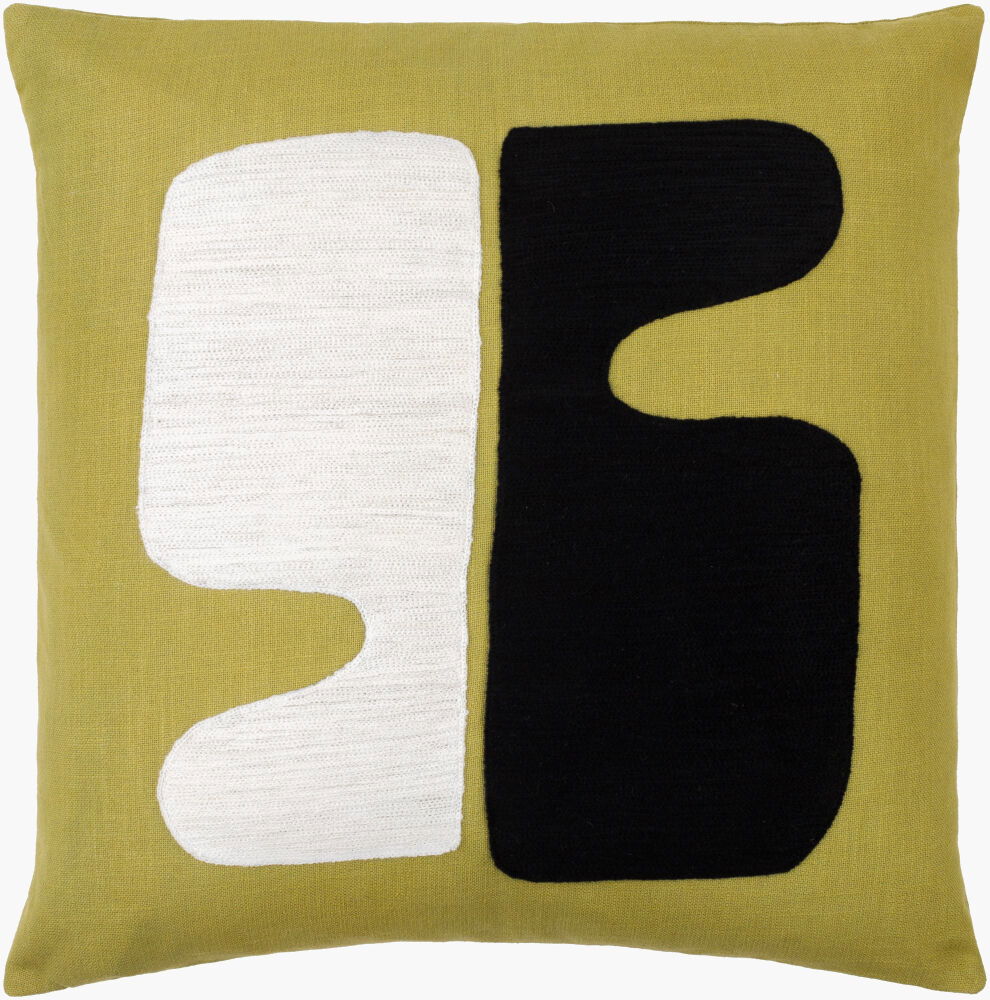 Jason Wu Accent Pillow, Decorative Pillow by Surya, 18" length x 18" width