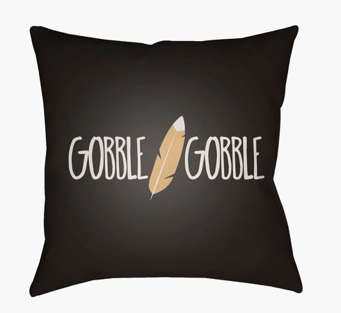 Feather Accent Pillow