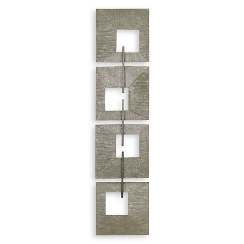 Linked Champagne Metal Wall Decor