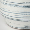 Sonnett Short White/Blue Ceramic Vase thumbnail 7