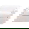 Violeta Sofa Chair Slipcover White, Sofas & Sectional by Dovetail, 40.63" width x 30" height x 41" depth thumbnail 2